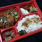 ねり伝 - オクラレンコンすり身弁当（500円）