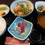 Soul満 - 2013.10　肉豆腐と刺身定食＠1,000