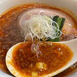 らぁ麺 紫陽花 - 担々麺（ちゃーしゅー）