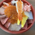 魚敏 - 見てくださいこの厚切り感！ご飯は小サイズだと思うけど、いや満腹感やばし