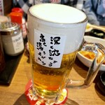 Shinnji Dai - アサヒ生ビール　190円