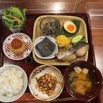 かきのは - かきのはランチ　野菜たっぷりでめちゃ健康的な食事