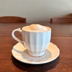 かきのは - お店が推しているアスミンラテ　ふわふわの泡がおいしい