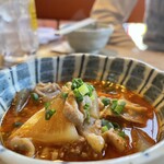 新宿嵯峨野 - モツ煮！98円★最高！！