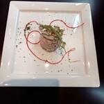 イン・ヴィーノ・ヴェリタス・サングリア - △　里芋とスモークベーコンのサラダ