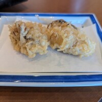 天ぷら ひさご - 牡蠣の天ぷら