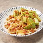 よだれ鶏アボカド