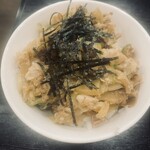 食堂 はせ川 - ミニチャーシュー丼