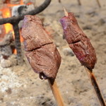 柳家 - 鹿肉のヒレ