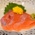 柳家 - 皐月鱒のお造り