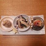 焼鳥と水炊き 櫛田 - ６８００円コース①前菜