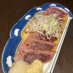 十一屋 - レバテキはほぼ生のレバーがいただける今の時代に貴重な逸品
