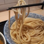 麺屋一燈 - 着丼撮り忘れ笑　四角い太麺　大盛400g