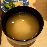 Tonkatsu Kagurazaka Sakura - しじみ汁