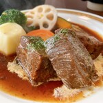 カフェ 洗濯船 - 牛タンシチュー