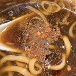 麺処 秋もと - 一味投入