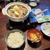 福蔵 - キノコ鍋定食(\1,600)