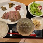 Meat Stage - 【熟成肉厚牛たん定食…1,980円】2023/7