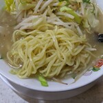 餃子の王将 - 生姜タンメンの麺