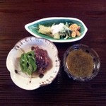 祇園 丸山 - 珍味３種