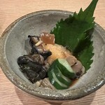 海鮮ばってん - 料理写真:シャコ貝の沖漬け