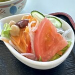 ルマーダ - 朝和定(\980)　多品目のサラダ小鉢