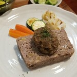 キッチン ブルー グローブ - 豚挽肉と胡桃のテリーヌのあ