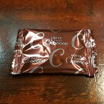 キッチン ブルー グローブ - お菓子のアップ