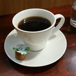 キッチン ブルー グローブ - ホットコーヒー