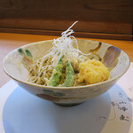 小来川 山帰来 - ゆば蕎麦(冷)は、