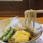 小来川 山帰来 - 喉越しも良く美味。