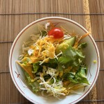 オアシスなんもく - サラダにんじんソース