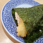 無添くら寿司 - えび天手巻き寿司（2013.10.27）