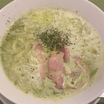 スープパスタ＆PIZZA専門店 東京オリーブ - バジルクリームソース