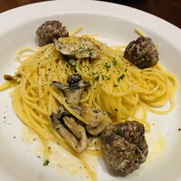 パージナ イタリアン ファイアワークス プラス カフェ ～薪焼きイタリアンとワイン～ - キノコとパルパッティのクリームパスタ2