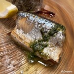 ボン クラージュ  - 秋刀魚のコンフィ