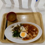 食堂 けやき - お味噌汁サービスで、520円！