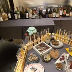 プレゼンテ スギ - 上がアルコールペアリング、下がノンアルペアリング