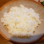 いちかわ - 白飯もちゃんとしている