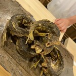 銀座 きた川 - 鮎唐揚げ