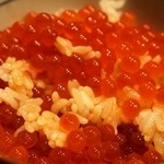 なたろう - ご飯よりいくらの方が多い