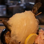 黒ひげ - ウマズラハギの刺身