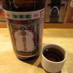 Omusubitoshirutocha musubi - サフラン酒