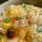 中華菜館 蘭華 - 豆腐の酸辣湯