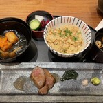 ginza no kanazawa - ご飯と一緒に出して頂きました