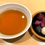 てんぷら 松月 - 天つゆ・漬物