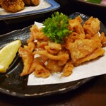 弥太郎 - 鶏皮揚げ