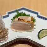 Yakitori Kurogane - むね肉のたたき