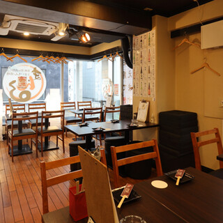 Can be reserved for up to 30 people ◎ Casual space is also suitable for girls' gatherings and various banquets