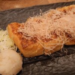 森メシ - 極厚焼き油揚げ